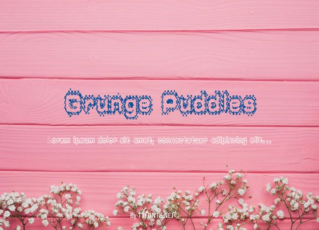 Grunge Puddles example